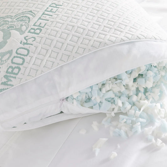 X Adjustable Bamboo COOLING Pillow | Bed Pillows
