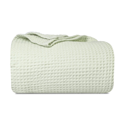 X 100% cotton Waffle Weave Blanket
