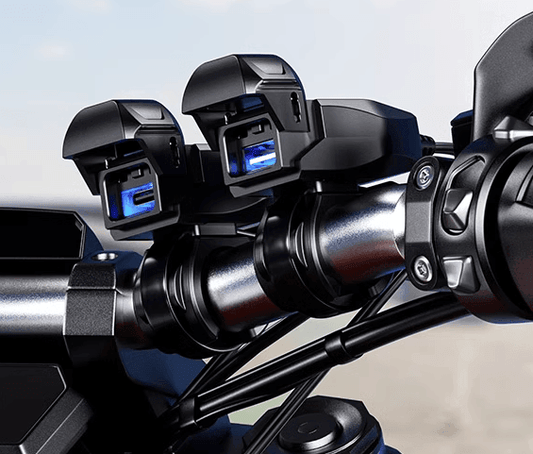 Motorcycle Modified Fast Charging USB Type-C Port