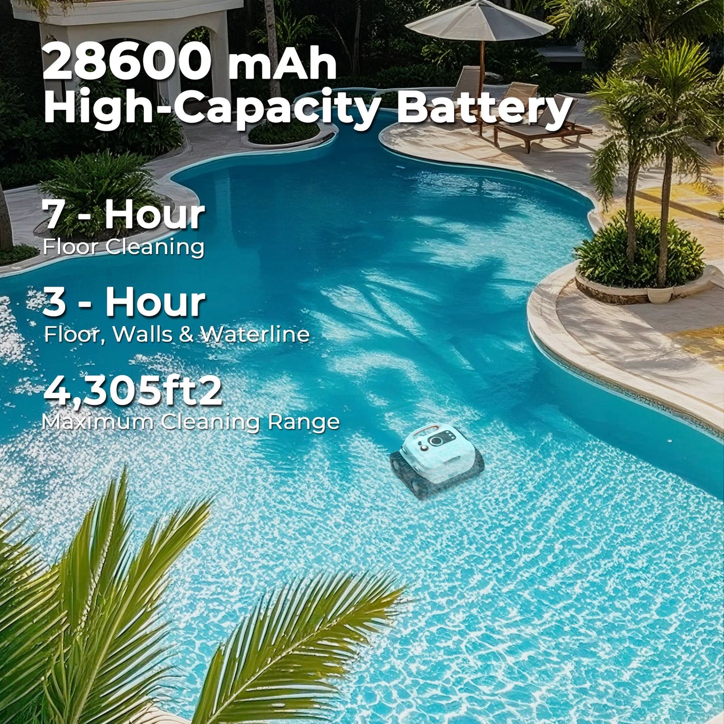 X BN Pro Robotic Pool Cleaner