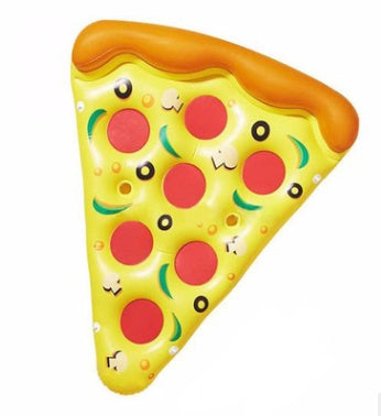X Inflatable Pizza Sleeping Bed Water Hammock Lounger Chair Float