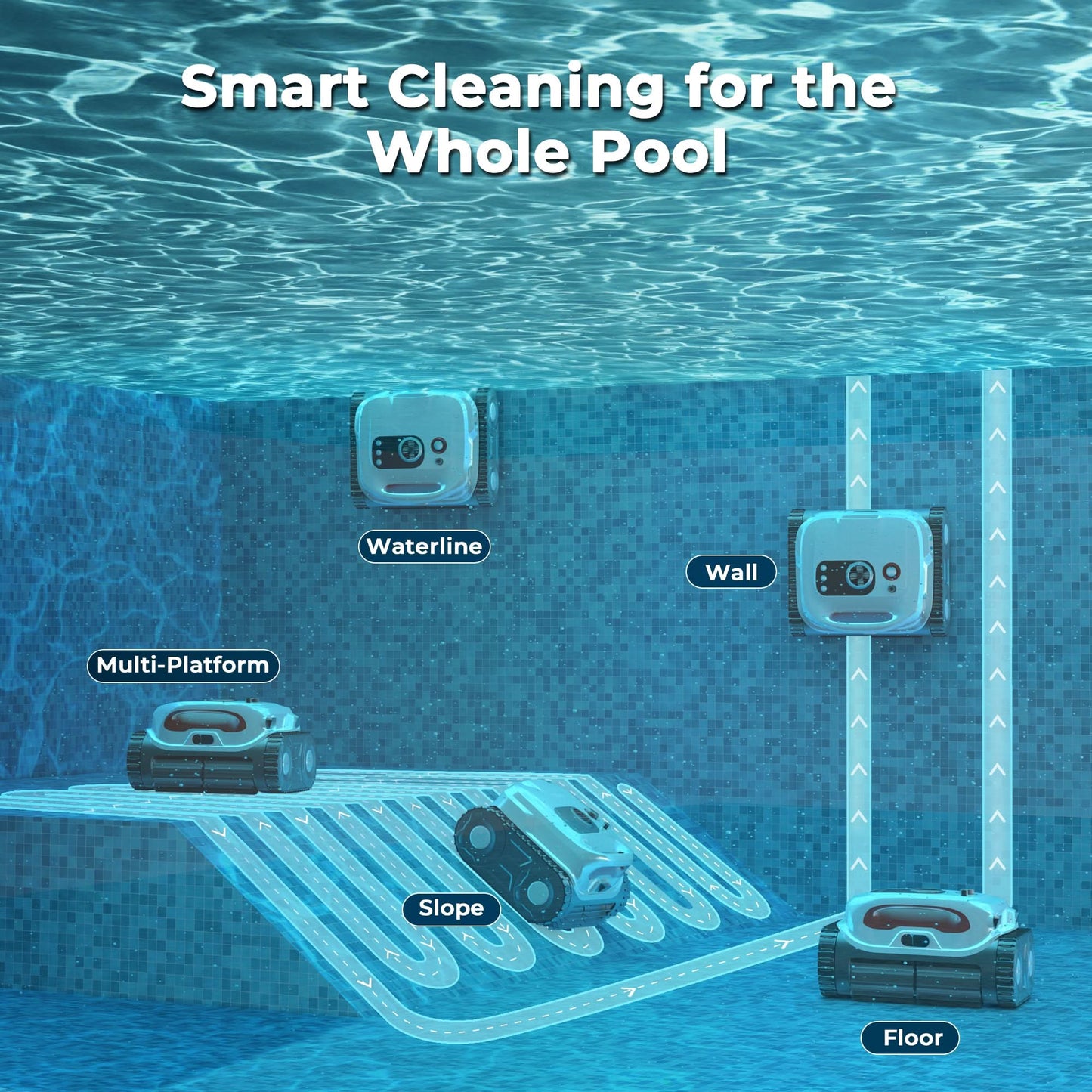X BN Pro Robotic Pool Cleaner