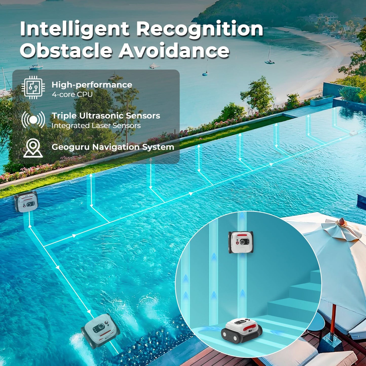 X BN Pro Robotic Pool Cleaner