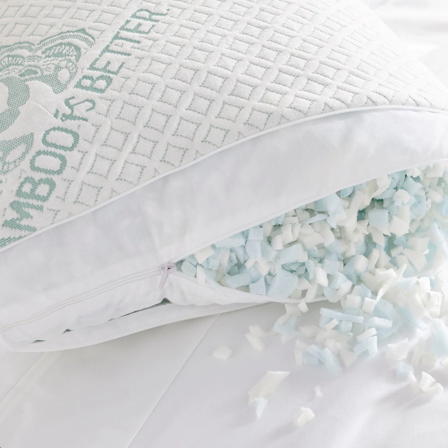 X Adjustable Bamboo COOLING Pillow | Bed Pillows