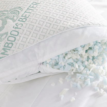X Adjustable Bamboo COOLING Pillow | Bed Pillows