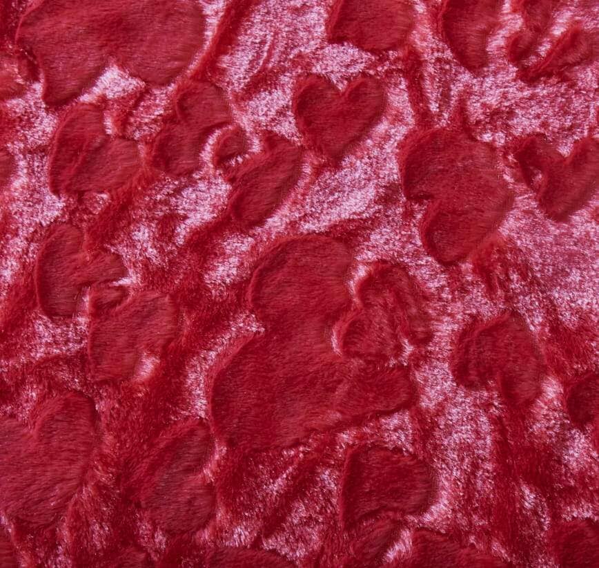 X DaDa Bedding Luxury Romantic Red Throw Blanket