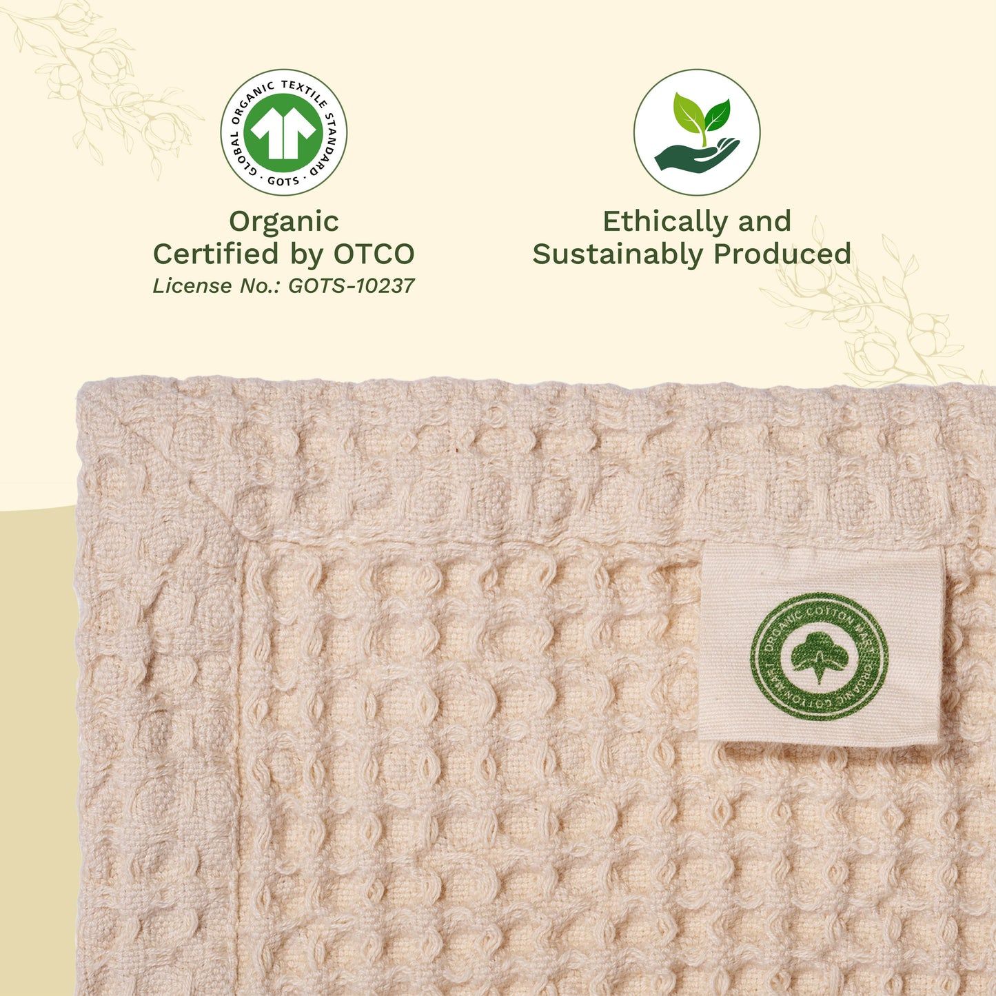 X 100% cotton Waffle Weave Blanket
