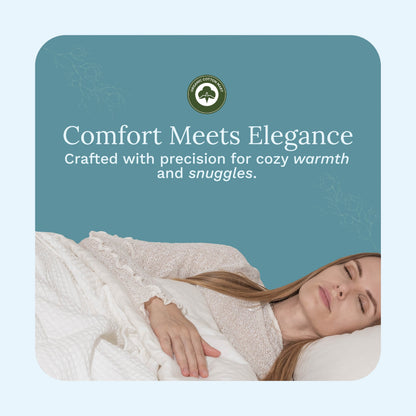 X 100% cotton Waffle Weave Blanket