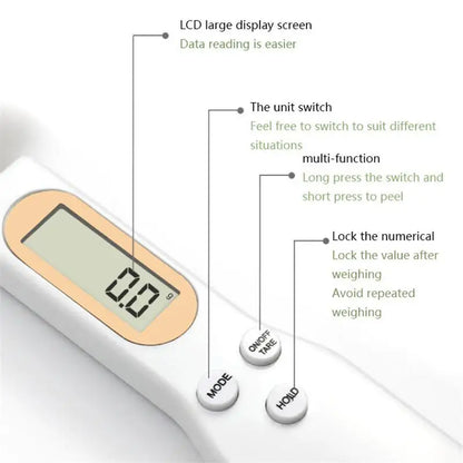 Digital Measuring Spoon | Kitchen Scale for Baking and Coffee