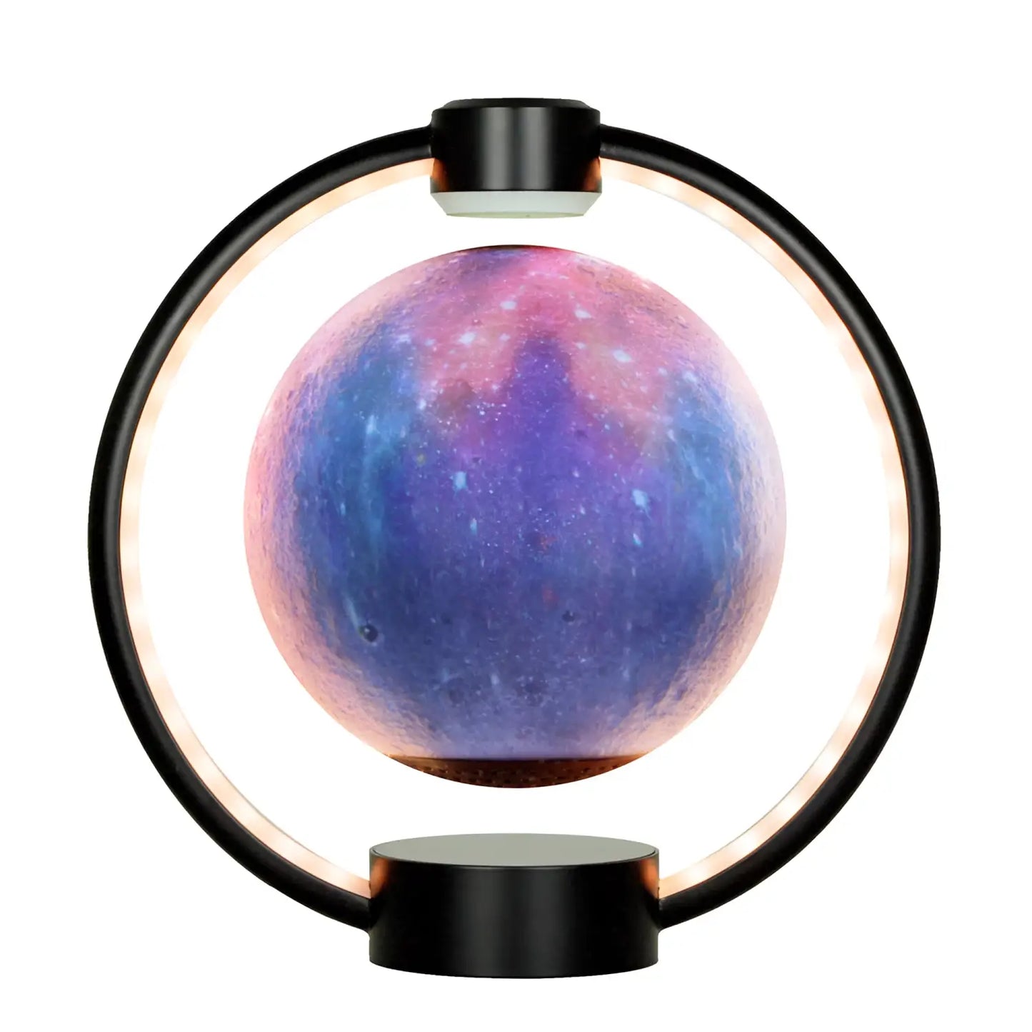 X Floating Moon Lamp with Bluetooth Speaker and Colorful Lights
