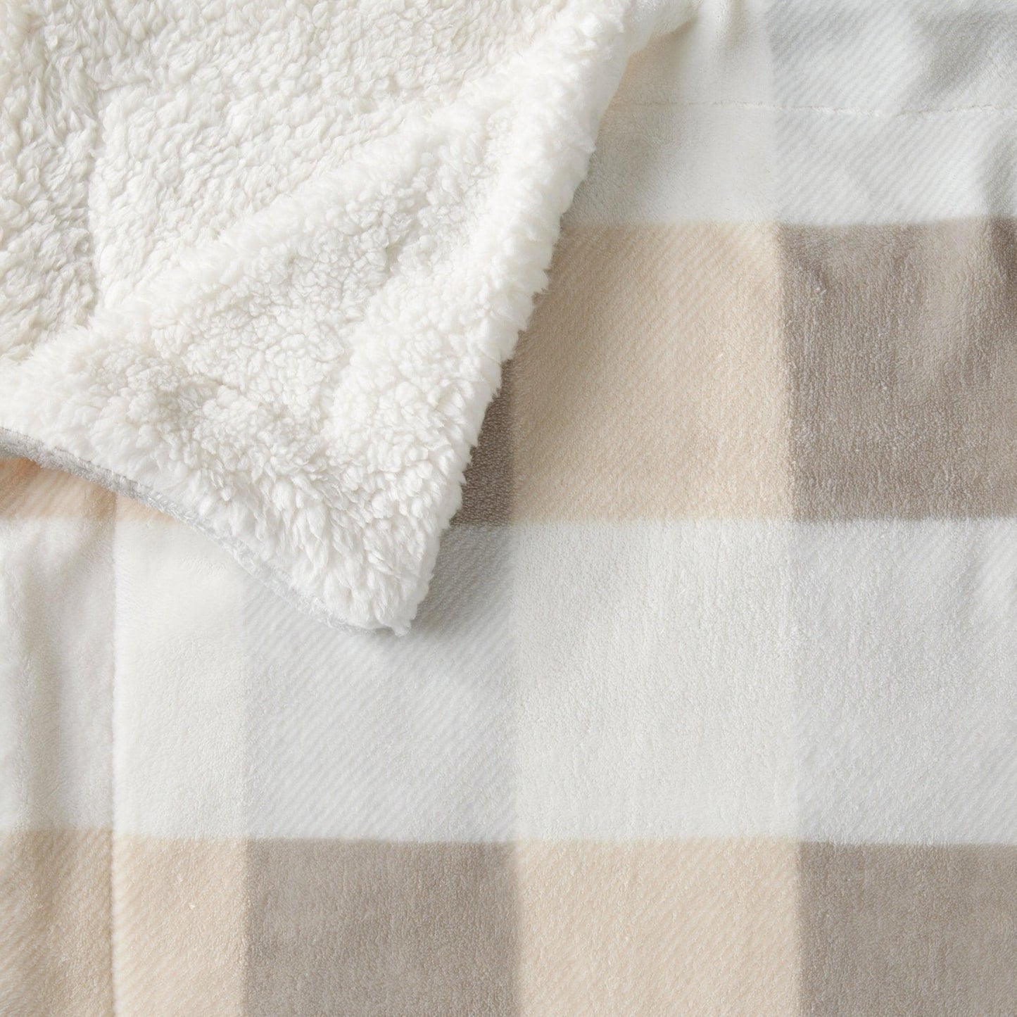 X Velvet Plush Sherpa Luxury Bed Blanket - Kinsley Collection