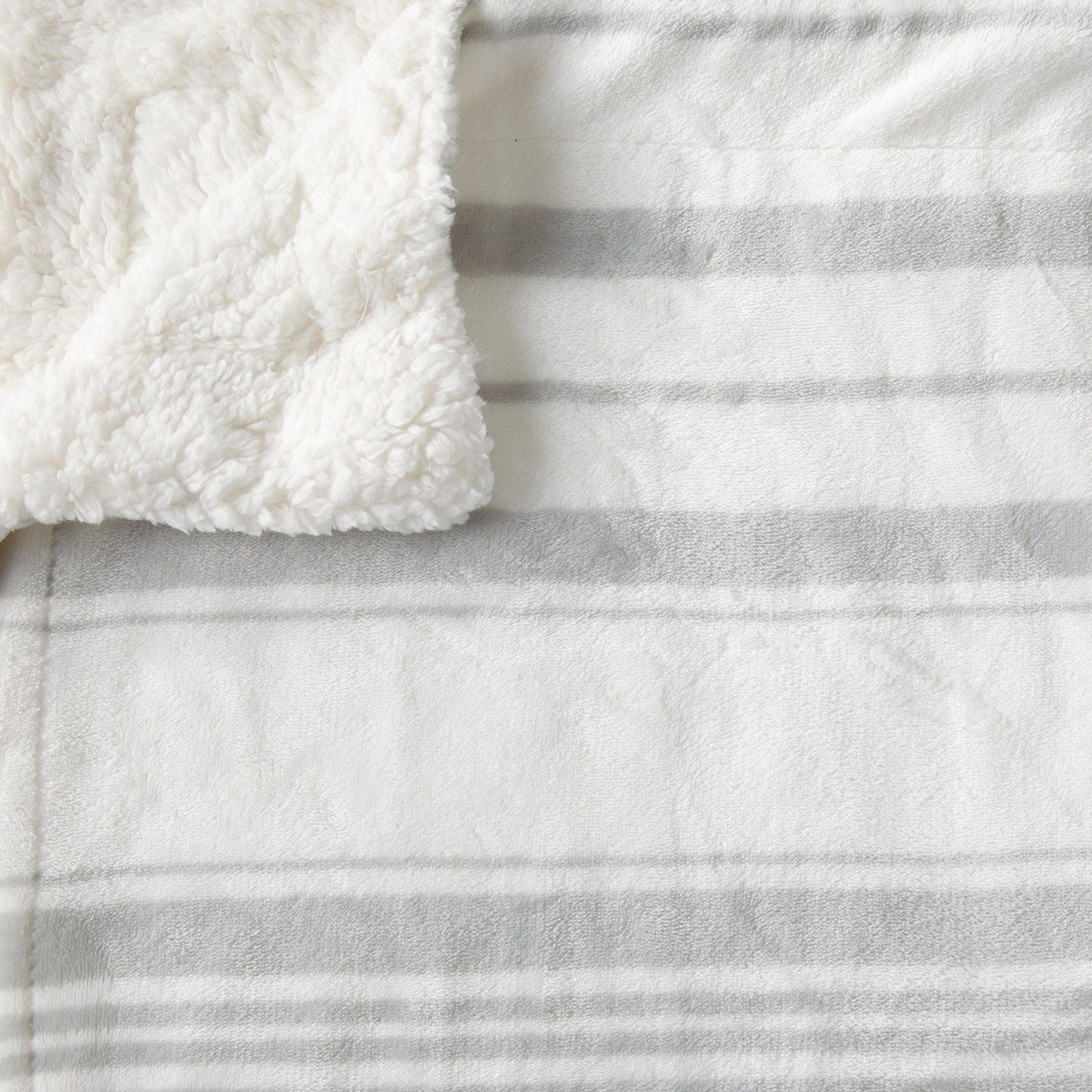 X Velvet Plush Sherpa Luxury Bed Blanket - Kinsley Collection