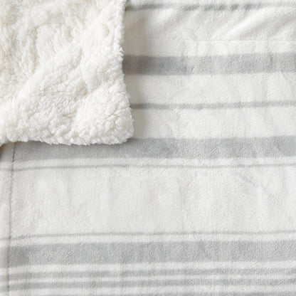 X Velvet Plush Sherpa Luxury Bed Blanket - Kinsley Collection