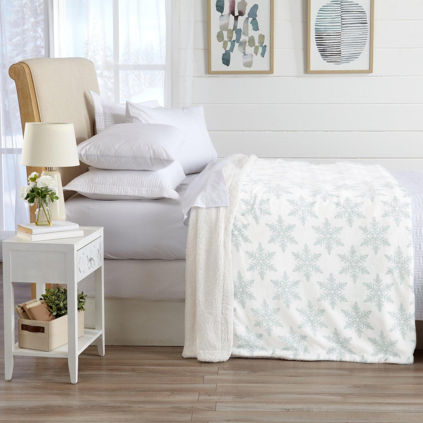 X Velvet Plush Sherpa Luxury Bed Blanket - Kinsley Collection