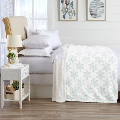 X Velvet Plush Sherpa Luxury Bed Blanket - Kinsley Collection