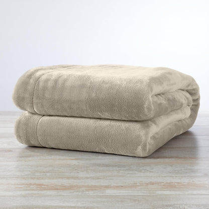 X Velvet Plush Sherpa Luxury Bed Blanket - Kinsley Collection