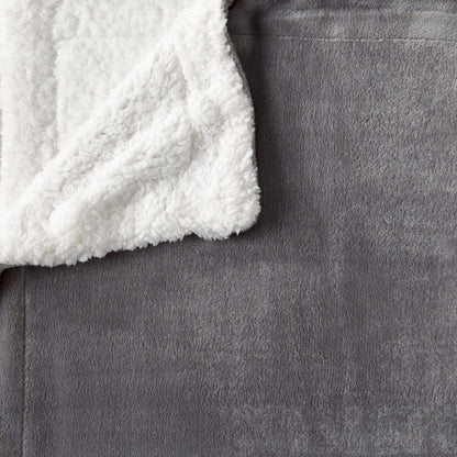 X Velvet Plush Sherpa Luxury Bed Blanket - Kinsley Collection