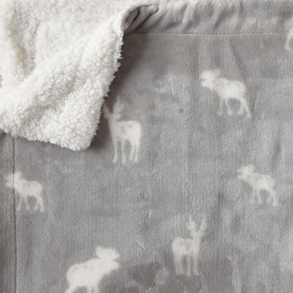 X Velvet Plush Sherpa Luxury Bed Blanket - Kinsley Collection