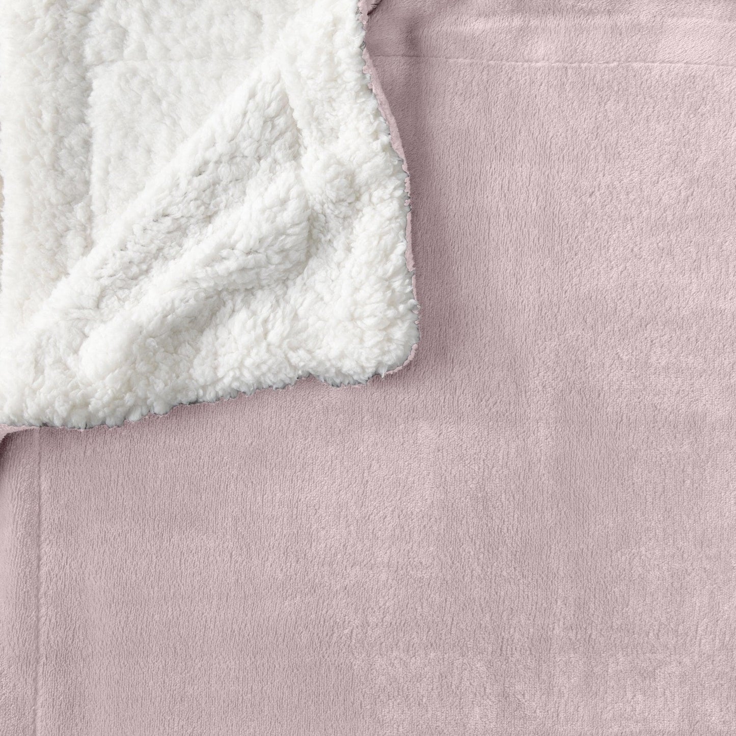 X Velvet Plush Sherpa Luxury Bed Blanket - Kinsley Collection