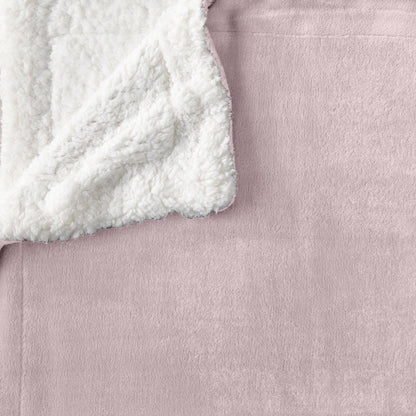 X Velvet Plush Sherpa Luxury Bed Blanket - Kinsley Collection