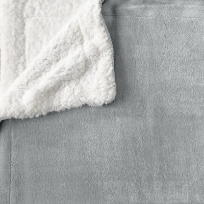 X Velvet Plush Sherpa Luxury Bed Blanket - Kinsley Collection