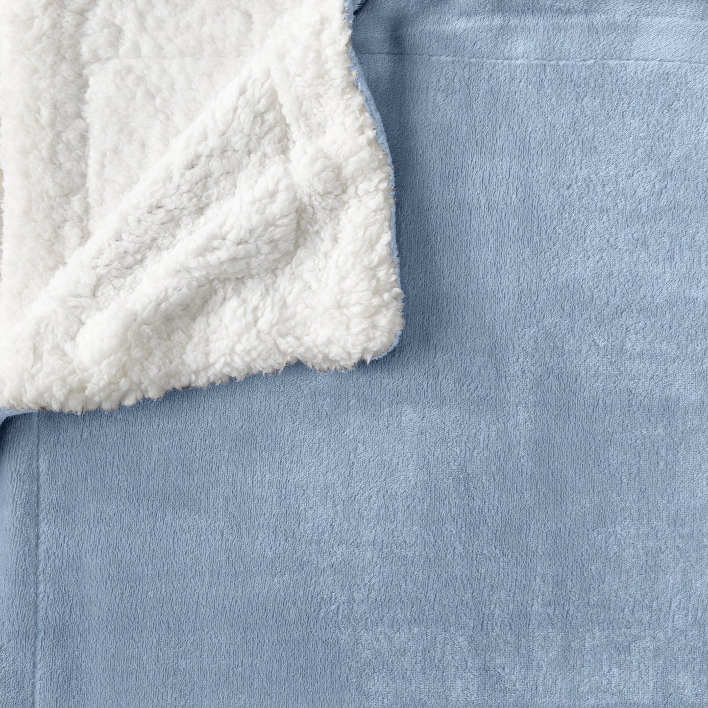 X Velvet Plush Sherpa Luxury Bed Blanket - Kinsley Collection