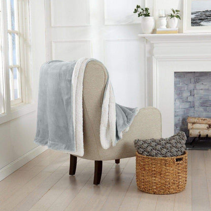X Velvet Plush Sherpa Luxury Bed Blanket - Kinsley Collection