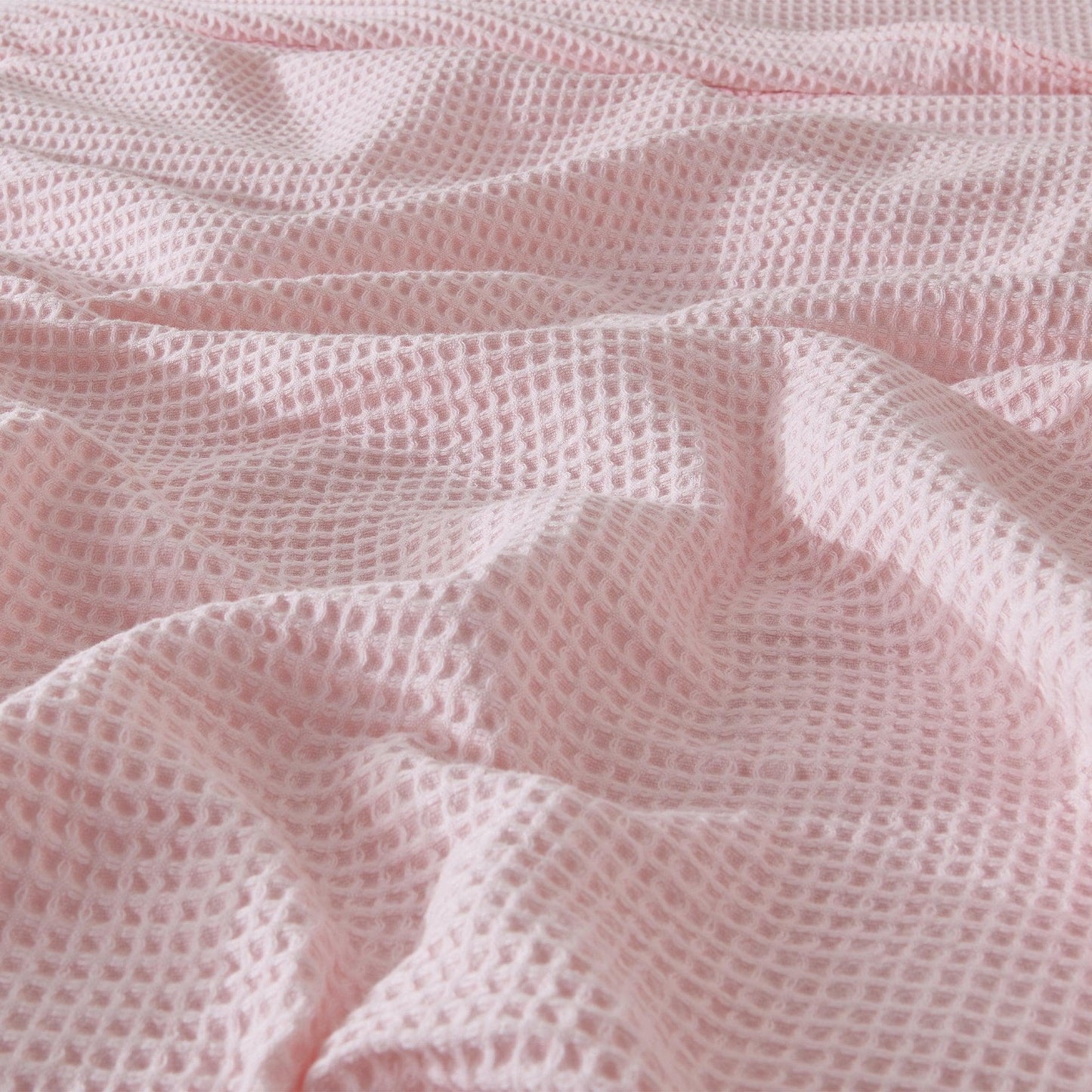 X 100% Cotton Waffle Weave Blanket - Mikala Collection