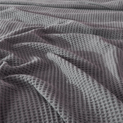 X 100% Cotton Waffle Weave Blanket - Mikala Collection