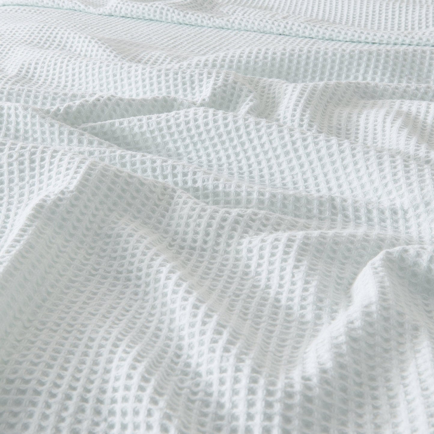 X 100% Cotton Waffle Weave Blanket - Mikala Collection