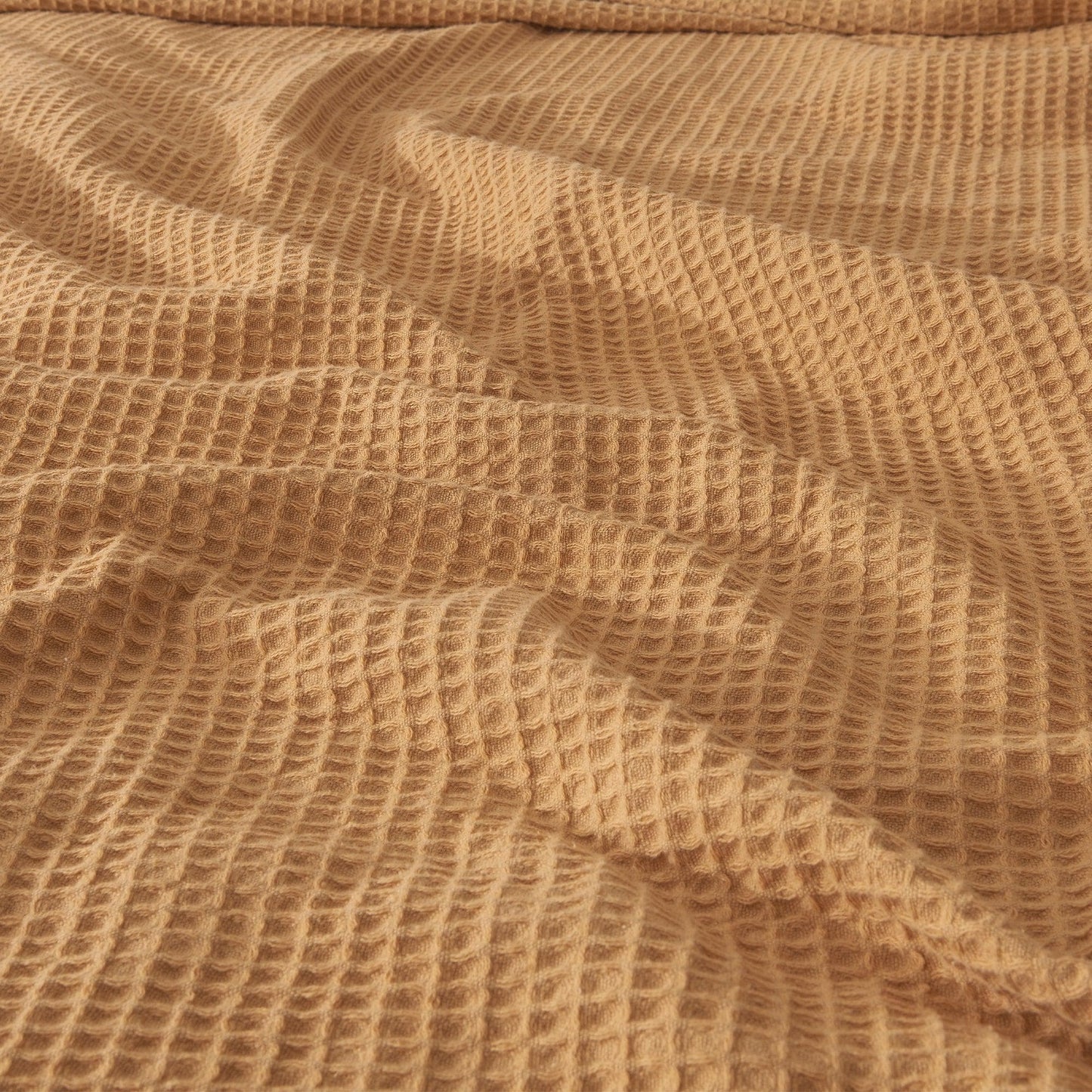 X 100% Cotton Waffle Weave Blanket - Mikala Collection