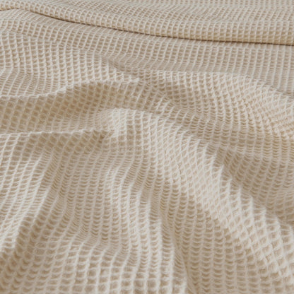 X 100% Cotton Waffle Weave Blanket - Mikala Collection
