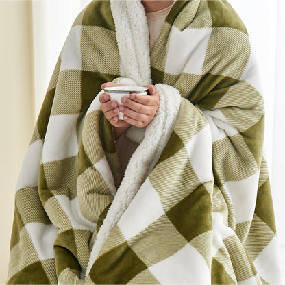 X Velvet Plush Sherpa Luxury Bed Blanket - Kinsley Collection