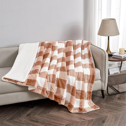X Velvet Plush Sherpa Luxury Bed Blanket - Kinsley Collection