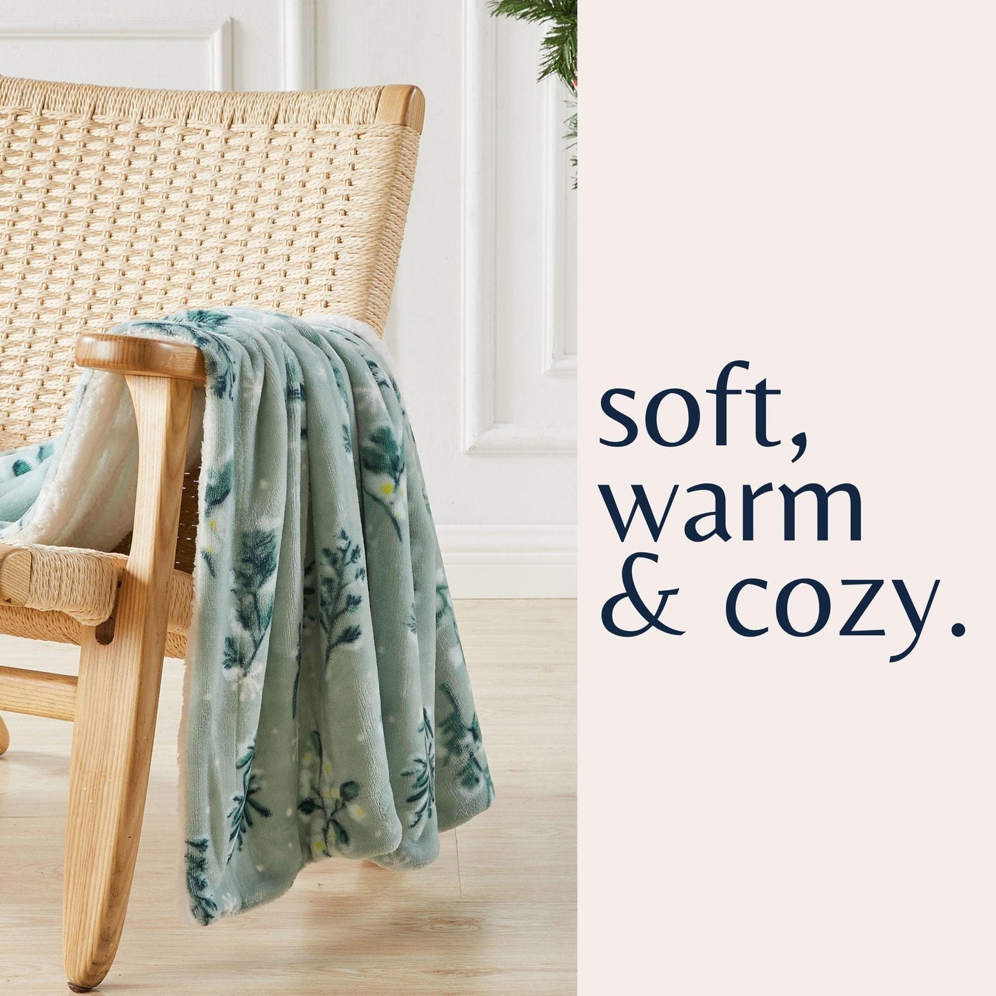 X Velvet Plush Sherpa Luxury Bed Blanket - Kinsley Collection