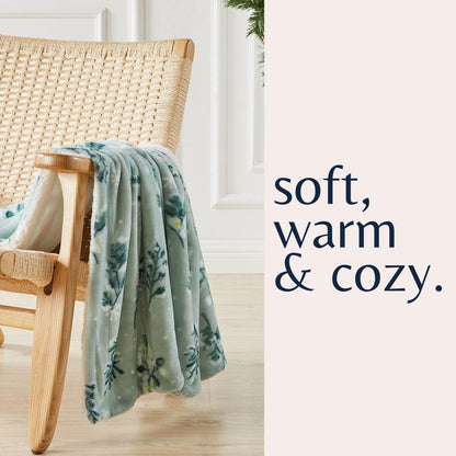 X Velvet Plush Sherpa Luxury Bed Blanket - Kinsley Collection