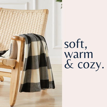 X Velvet Plush Sherpa Luxury Bed Blanket - Kinsley Collection