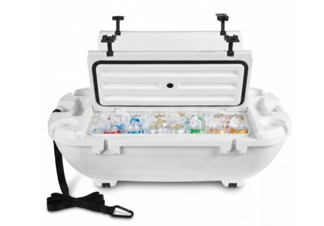 X 40 QT Floating Ice Chest with Dry Storage & Tow Rope