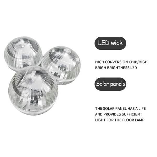 X(WATERPROOF) floating Solar Powered Pool Light (color changing LED lamp)