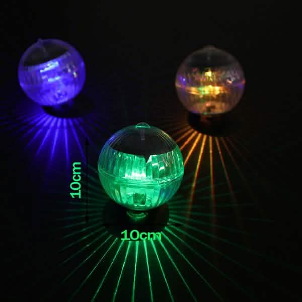 X(WATERPROOF) floating Solar Powered Pool Light (color changing LED lamp)